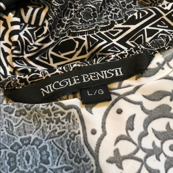 Nicole Benisti Black & White Dress - Picture 5 of 5